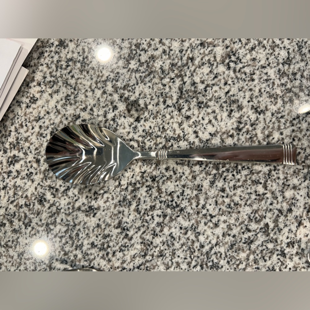 Napoli (Stainless) by Wallace Silver - Sugar Shell Spoon